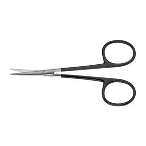 Tijeras de Cirugía de Strabismus dentadas, supercorte, 4,5 pulgadas (11,5 cm), rectas o curvadas - Product Image 5