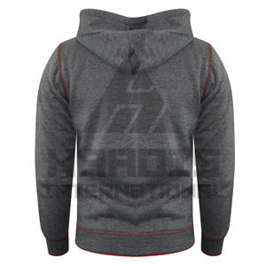 Haute qualité 100% coton polaire fait à manches longues hommes survêtement/nouveau Style de vêtements de rue hommes fermeture éclair survêtement pour hommes - Product Image 3