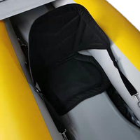 Canes gonflables durables de 380cm avec certificat CE, bateau, Kayak, goutte
