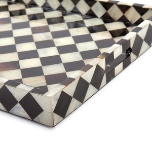 Bandejas de servicio de fregona respetuosas con el medio ambiente, bandeja de perlas para madre de Vietnam - Product Image 4