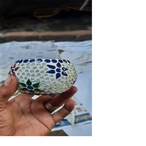 Bougeoirs et bougies votives en mosaïque de verre sur mesure, adaptés aux magasins de décoration intérieure - Product Image 6