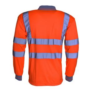 Guardia de seguridad personalizada Uniforme de invierno Secado rápido Transpirable Manga larga Reflectante Seguridad vial Unisex - Product Image 6