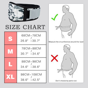 เข็มขัดยกน้ำหนักออกกำลังกาย,ก้านยกกระชับเอวปรับแต่งโลโก้ได้ - Product Image 6