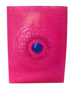 Cuaderno diario de cuero Rosa hecho a mano tamaño B5 de primera calidad al por mayor, oficina de negocios, uso diario, regalo, DNA Group DNA Fair 309 - Product Image 1