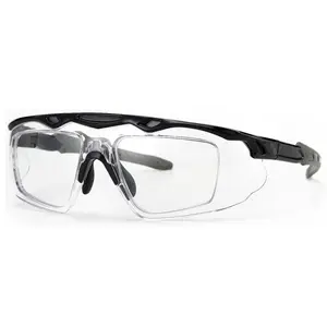 Borjye J161 anti sis şeffaf lens RX güvenlik gözlükleri