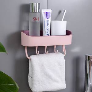 Étagères de salle de bain multifonctionnelles de haute qualité, modernes, murales, gain de place, en matériau PP - Product Image 3