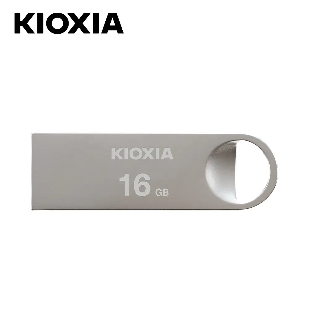 2020ใหม่ KIOXIA TransMemory U401โตชิบา USB 2.0ความเร็วสูงดิสก์หน่วยความจำโลหะ USB แฟลชไดรฟ์16กิกะไบต์