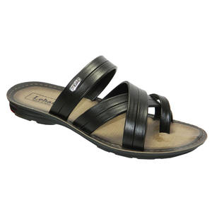 Tongs d'été pour hommes, chaussures authentiques et décontractées, sandales d'extérieur en PU - Product Image 1