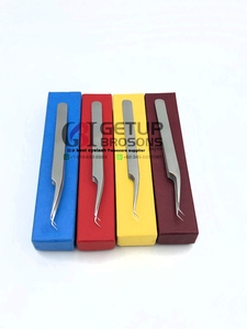 แหนบต่อขนตา45องศาพร้อมโลโก้ตามสั่งอุปกรณ์เสริมความงาม - Product Image 2