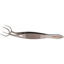 Instrumentos de cirugía oftalmológica, pinza de fijación de cornea, Uso Profesional, calidad prémium, nuevo - Product Image 2