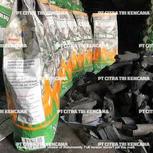 Créatives de café en charbon de bois 5-10CM, GRILL en bois massif, pour BBQ supermarché, boissons alcoolisées - Product Image 5