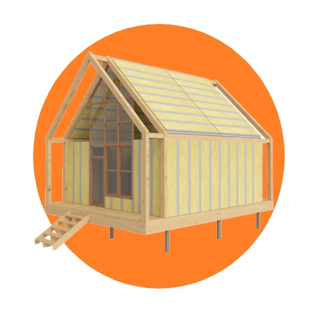 ברחבי העולם פטנט דיור אנרגיה-חיסכון פנלים זיכיון ההזדמנות בניין טרומי בית עץ A021