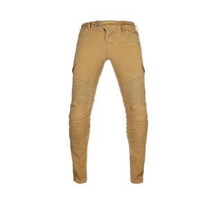 Pantalones vaqueros de motorista de estilo arrugado para hombre de alta calidad aprobados por CE, chaqueta deportiva de carreras de protección principal transpirable de talla grande - Product Image 4