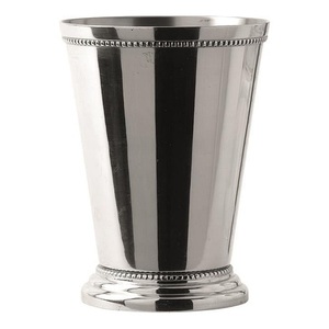 Verre à Mojito Martelé de Qualité Supérieure, Aspect Métallique Élégant, Couleur Argent, Verre à Mint Julep, Articles de Bar Très Vendus - Product Image 3