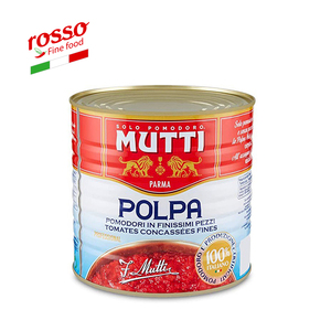 Mutti bóc vỏ ngọt ngào cà chua bột giấy trong rất tốt miếng đóng hộp 2.5 kg-Made in Italy - Product Image 1