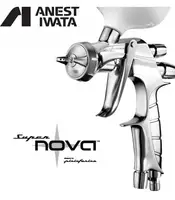 Anest Iwata Spray Gun Set, WS-400, Super Nova Series