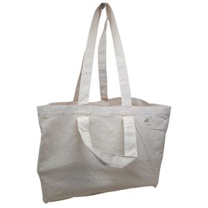 Sac fourre-tout en toile pour femme certifié équitable et de qualité supérieure, imprimé sur mesure, résistant à l'eau, sac à bandoulière portable pour l'été et les courses - Product Image 2