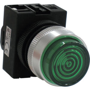 Lampe pilote IDEC série TW APW116DA, bouton poussoir, lumière LED IP65, fabriqué au Japon - Product Image 3