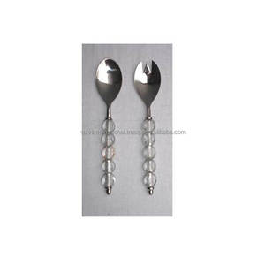 ชุดช้อนส้อมชุบทองคุณภาพสูงคุณสมบัติที่ยั่งยืนสำหรับของขวัญทางธุรกิจดีไซน์ดอกไม้แบบคลาสสิกและทันสมัย - Product Image 3