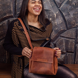 Leather Crossbody Bag Woman, <b>Small</b> Womens Leather Purse, Fashion Shoulder Leather Bag, Mini Bag Cross Body, <b>Handbag</b> Minimalist B - Product Image 1