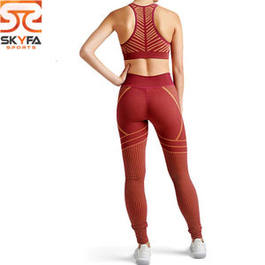Leggings de gymnastique pour femmes, pantalon de Sport, de haute qualité, d'entraînement à la taille - Product Image 2