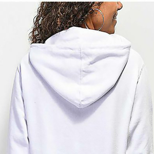Sudadera con capucha de manga larga para mujer, Chaqueta corta con cremallera, sudadera con cremallera, prendas de vestir con cordón, ropa Sexy OEM - Product Image 6