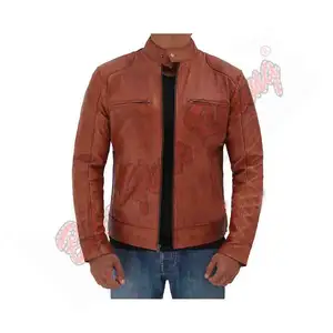 Top Quality with Armors Motorcycle Jacket Leather Racing CE Approved Premium Quality Cow Leather Jacket