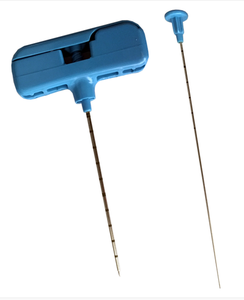 Aguja de Biopsia de Médula Ósea Desechable de Acero Inoxidable Azul, Aguja de Biopsia de Médula Ósea de 11g T-Lok, Aguja de Biopsia de Médula Ósea Jamshidi - Product Image 1