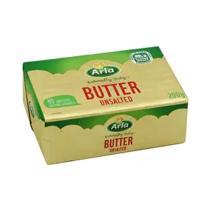 100% gesalzene und ungesalzene Butter bester Qualität 82%, UNGESALZTER LAKTISCHER BUTTER REIN