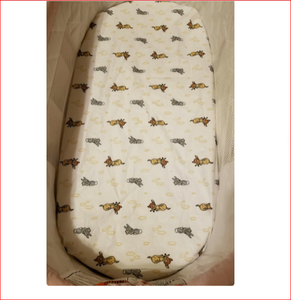 Fourniture OEM de drap de berceau de haute qualité 100% coton biologique drap-housse de forme personnalisée certifié GOTS - Product Image 2