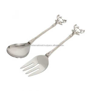 ชุดช้อนส้อมชุบทองคุณภาพสูงคุณสมบัติที่ยั่งยืนสำหรับของขวัญทางธุรกิจดีไซน์ดอกไม้แบบคลาสสิกและทันสมัย - Product Image 6