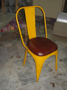 Indian Manufacture <b>Metal</b> Iron Dining <b>Chair</b> Industrial Style for Restaurant Cafe Hotel Home Office Living Room Kitchen-Wholesale - Product Image 6