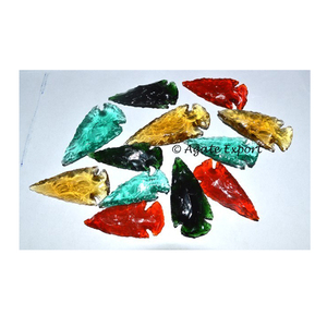 Jojo — têtes de flèches en obsidienne, couleur naturelle mixte, 2 pouces - Product Image 1