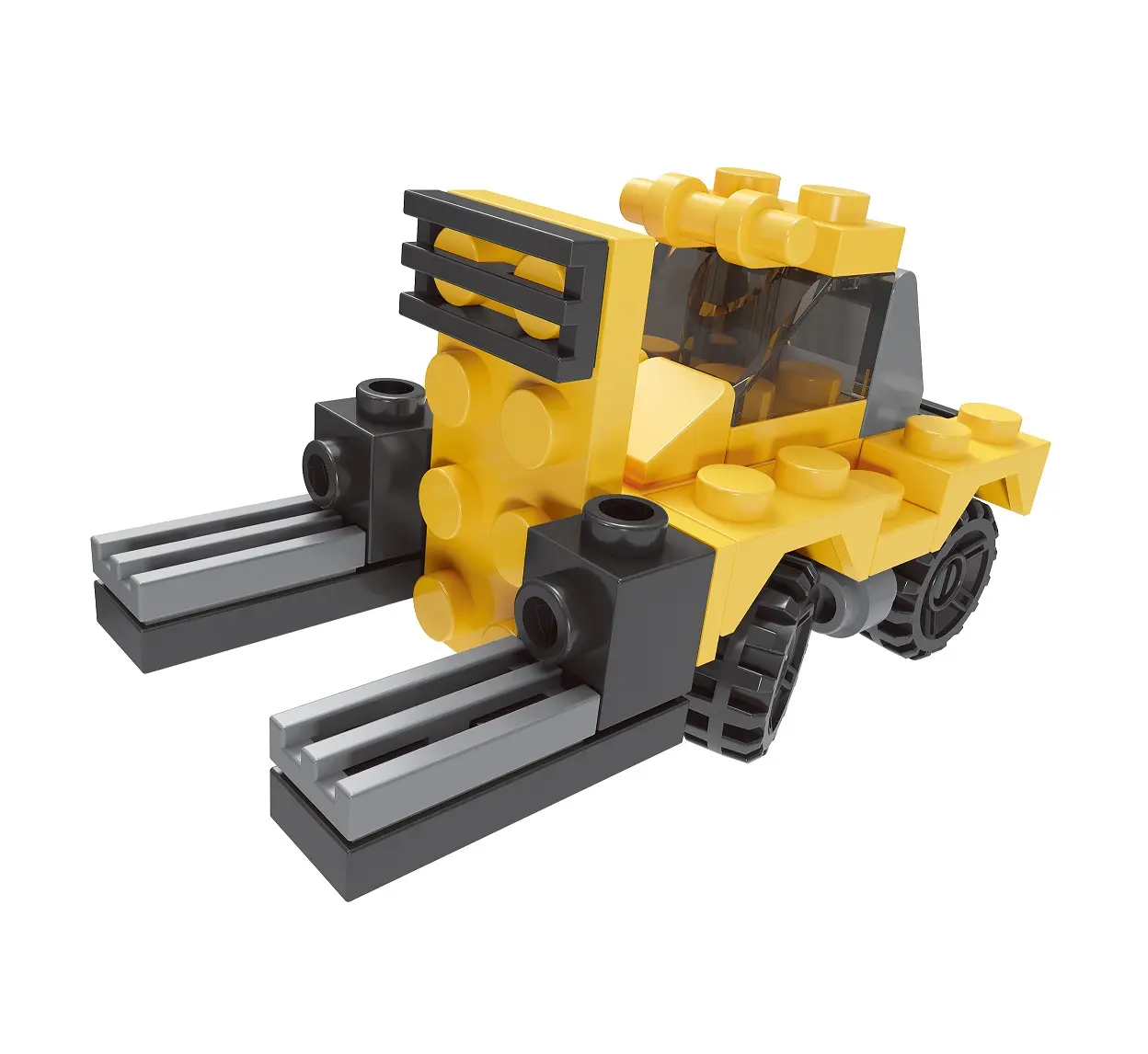 Educational Mini Block Building Toys Disassembly Engineering Vehicle Blocks