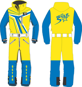 Combinaison de neige de Ski rétro pour hommes, coupe-vent, imperméable, pour l'hiver, course, Ski, course, personnalisés - Product Image 1