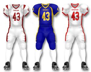 Uniforme de football américain par sublimation professionnel, usine OEM, uniformes de fitness avec impression - Product Image 6