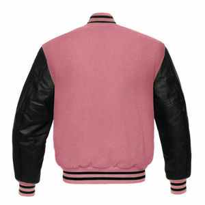 Chaqueta universitaria de béisbol de lana de alta calidad para hombre, Mangas de cuero acolchadas, logotipo personalizado, moda de invierno, talla XL, venta al por mayor - Product Image 2