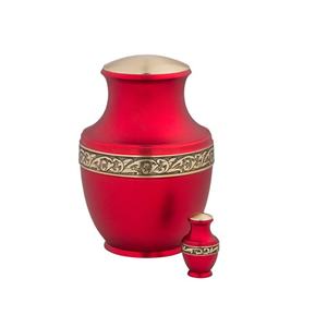 Urna de cremación de Metal de diseño contemporáneo o urna de recuerdo Urnas conmemorativas funerarias para decoración de servicios de entierro Llegada caliente - Product Image 2