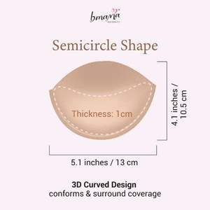 Coussinets de soutien-gorge Push Up, éponge 3D naturelle, en tissu de haute qualité, facile à nettoyer et à sécher, pour utilisation réutilisable, 1 pièce - Product Image 3