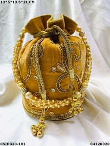 Designer Ethnic <b>Potli</b> Batua <b>Bag</b> - Product Image 4