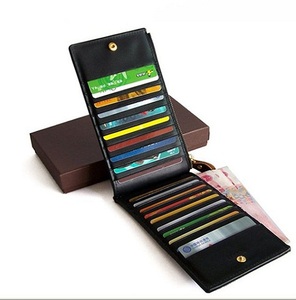 กระเป๋าใส่บัตรเครดิต18ช่องพร้อมช่องซิปเพื่อเก็บธนบัตร - Product Image 1