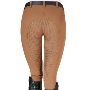 Pantalones ecuestres elegantes para mujer, ropa de espectáculo con agarre de asiento completo, pantalones de montar a caballo personalizados a granel al por mayor - Product Image 3