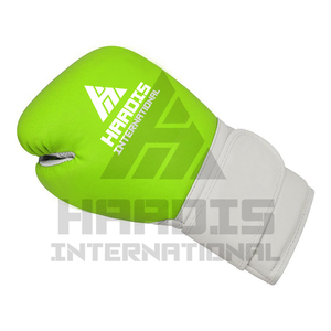 Guantes de Boxeo de Cuero de Alta Calidad al por Mayor, Haadis International HI-BG-0018, Equipo de Entrenamiento Personalizable para Adultos - Product Image 3