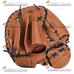 Baseball Glove Adult Youth Baseball Gloves Softball Thicken Durable Soft PVC Pitcher Gloves - Product Image 3