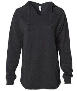 เสื้อฮู้ดผ้าฟลีซสำหรับผู้หญิง พรีเมียม สำหรับฤดูหนาว ผลิตจากผ้าฝ้ายออร์แกนิค 100% คอวี ปรับแต่งได้ ทรงลำลอง ใส่สบาย คุณภาพสูง เนื้อผ้านุ่ม - Product Image 3