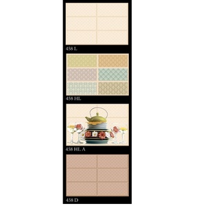 Carrelages de sol muraux en céramique classique moderne 300450mm finition brillante isolation thermique pour murs intérieurs extérieurs pour salles de bains - Product Image 4