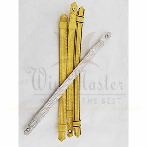 สายรัดคางหมวกเครื่องแบบ | สายรัดหมวกของสายการบิน | สายรัดทองแท่งพิธีการ - Product Image 1