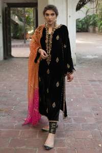 2021 última moda elegante-pantalón Kurta hermoso Botón de encaje decorado hasta el suelo fiesta/vestido de novia apliques de lentejuelas trabajo - Product Image 2