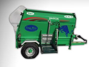 Thức Ăn Chopper Để Bán Ngang <span class=keywords><strong>Auger</strong></span> Chất Lượng Cao Từ Thổ Nhĩ Kỳ 6m3 Tmr Thức Ăn Mixer - Product Image 2