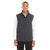 Gilet d'hiver chaud respirant pour homme 2026 – Vente en gros, en polaire polyester sans manches avec fermeture éclair pour usage décontracté, broderie personnalisée - Product Image 3